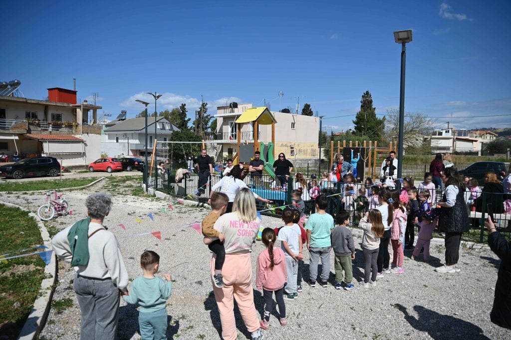 Πάτρα: Νέα παιδική χαρά στην Περιβόλα