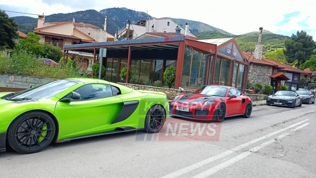 Από Lamborghini μέχρι McLaren: Τα supercars που ξεσήκωσαν τα Καλάβρυτα - ΦΩΤΟ