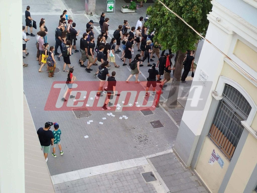 Πάτρα: Πορεία για τον απεργό πείνας Αριστοτέλη Χαντζή (ΦΩΤΟ)