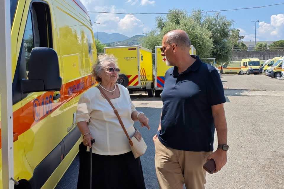 Χαράλαμπος Μπονάνος: Δωρεά ασθενοφόρου, δωρεά ζωής!