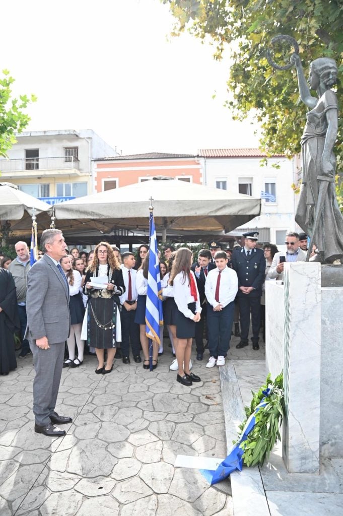 Με εθνική υπερηφάνεια και συγκίνηση ο Δήμος Δυτικής Αχαΐας τίμησε την Εθνική Επέτειο της 28ης Οκτωβρίου (ΦΩΤΟ)